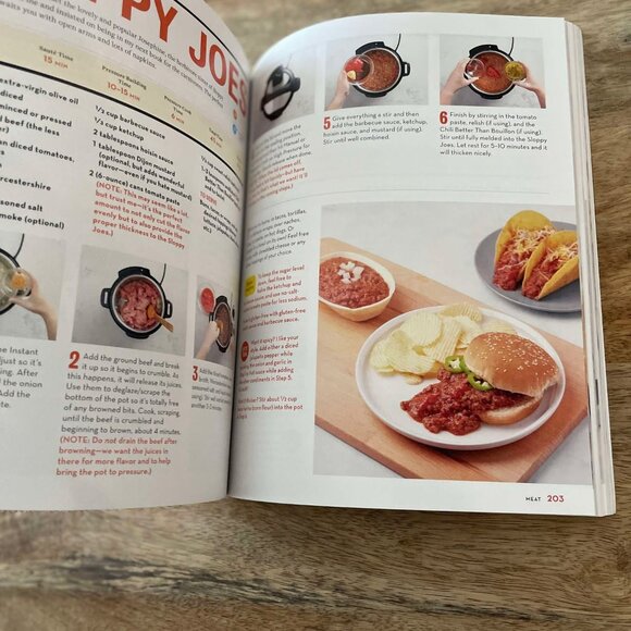 NEW The Simple Comforts Step-by-Step Instant Pot Cookbook by Jeffrey Eisner - Picture 3 of 4